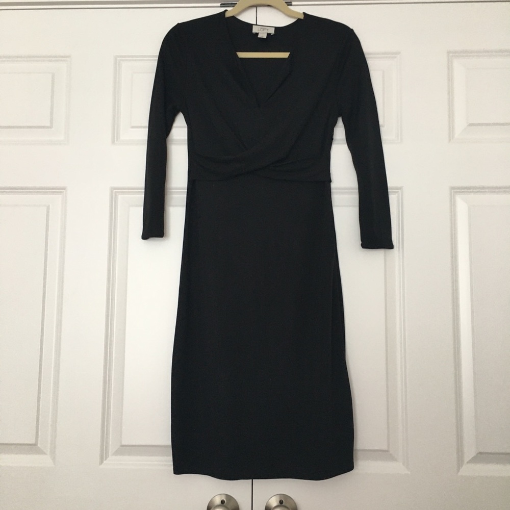 Ann Taylor Loft Black Dress